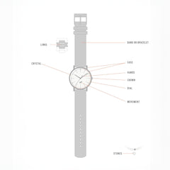 Standard-Wartungsservice (Quarzuhr mit Chronograph)